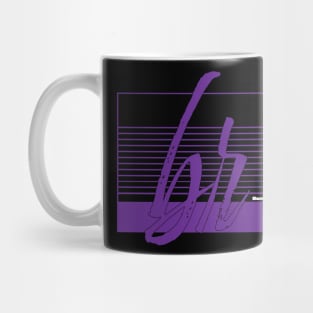 BUnnyRags Retro vintage 80's style design Mug